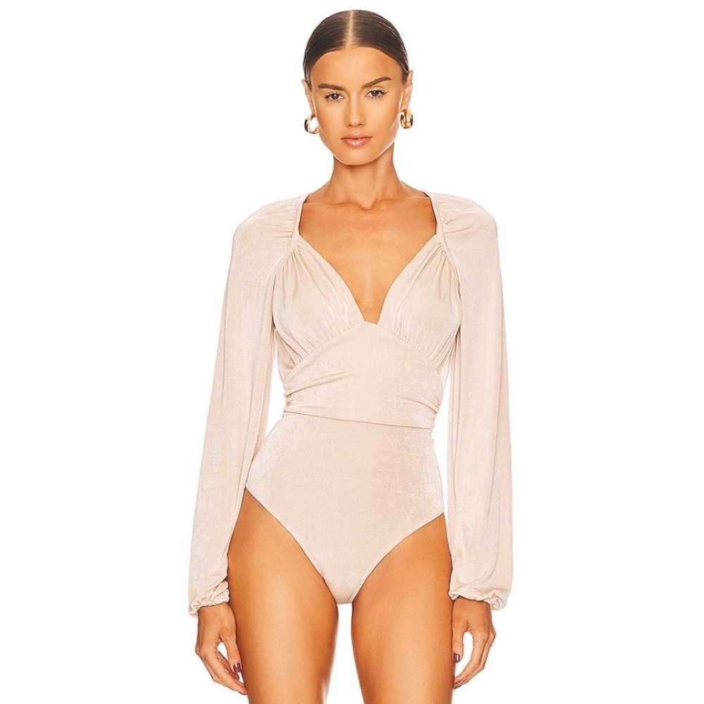 Free People In Your Arms Bodysuit in Blossom Pearl